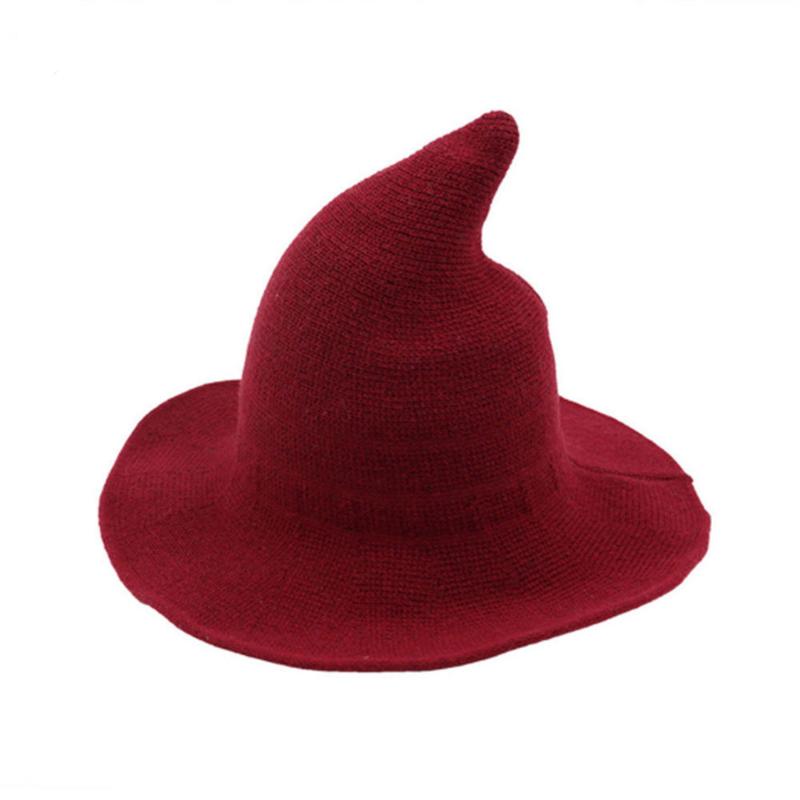 Modern Witch Hat Made From High Quality Sheep Wool Halloween Party Witch Hats, Black
Modern Witch Hat Made From High Quality Sheep Wool Halloween Party Witch Hats, Black