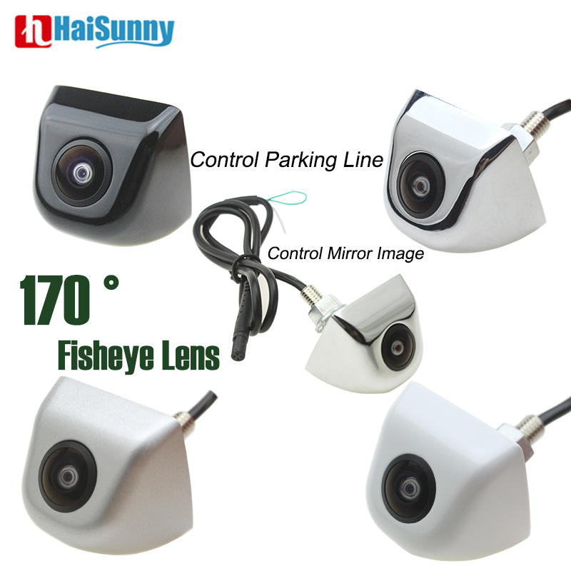 Car Fisheye Lens Rear View Camera Front 170 Degree Waterproof Reverse Camera 4 Pin No Parking Line HD Starlight Night Vision
Car Fisheye Lens Rear View Camera Front 170 Degree Waterproof Reverse Camera 4 Pin No Parking Line HD Starlight Night Vision