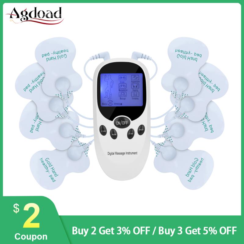 6 Modes Dual-Output Muscle Stimulator Tens Machine Physiotherapy Tens Fisioterapia Acupuncture Massager 8 Electrodes Pads
6 Modes Dual-Output Muscle Stimulator Tens Machine Physiotherapy Tens Fisioterapia Acupuncture Massager 8 Electrodes Pads