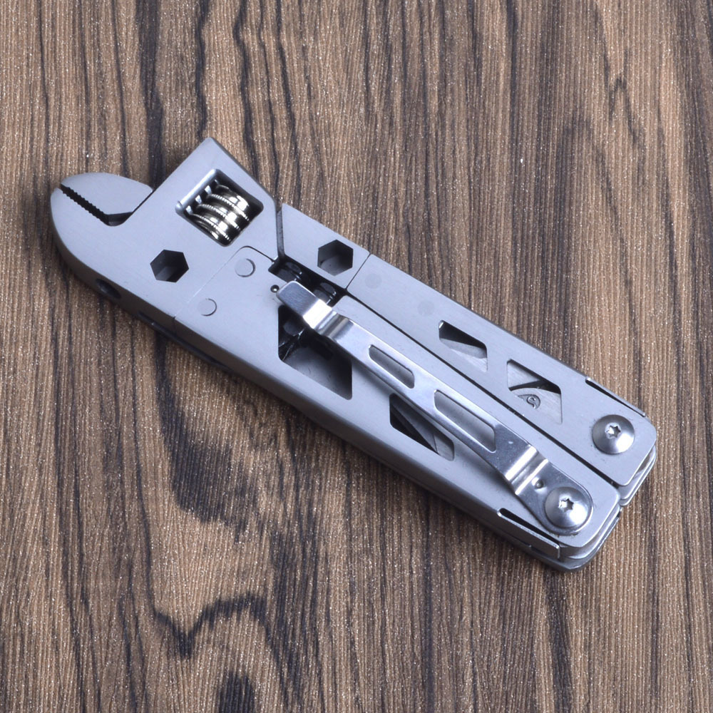 King Sea Adjustable Wrench Multi Pliers Multifunction Knife Multitool Screwdriver Folding Pliers Outdoor Tactical Handl Tools Y2006212916