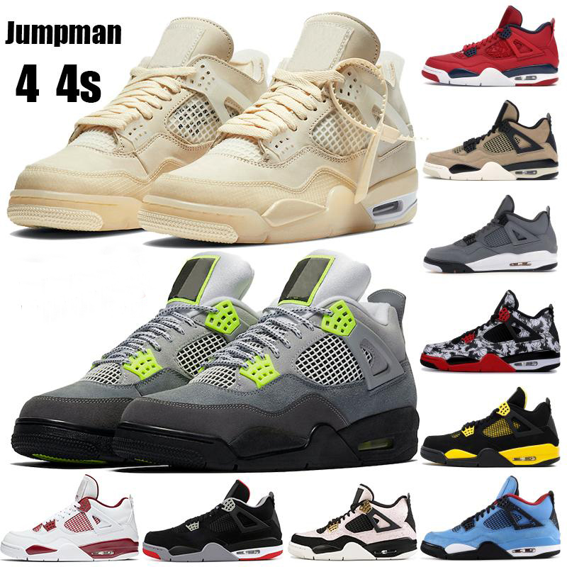 New 4 4s Jumpman Men Basketball Shoes sail Neon metallic purple rasta basketball Sneakers IV Black cat bred Cool Grey Loyal Blue Trainers, Raptors
New 4 4s Jumpman Men Basketball Shoes sail Neon metallic purple rasta basketball Sneakers IV Black cat bred Cool Grey Loyal Blue Trainers, Raptors