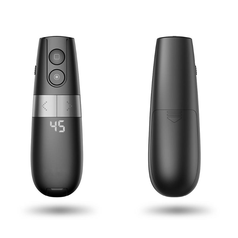 2.4G Wireless Multifunctional Presenter H101 Remote Control Wireless Pointer Digital Presentation Pen PowerPoint Clicker Black
2.4G Wireless Multifunctional Presenter H101 Remote Control Wireless Pointer Digital Presentation Pen PowerPoint Clicker Black