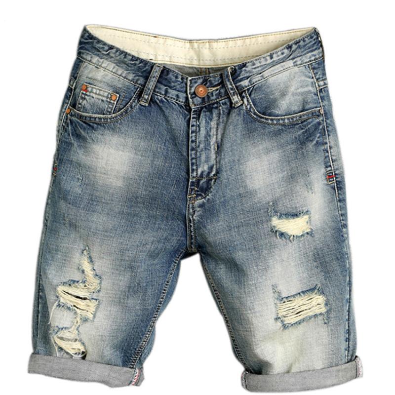 2020 New Summer New Men's Ripped Fashion Jeans Hole Jogger Male Solid Streetwear Denim Shorts Thin Casual Brand Male Jeans, Blue
2020 New Summer New Men's Ripped Fashion Jeans Hole Jogger Male Solid Streetwear Denim Shorts Thin Casual Brand Male Jeans, Blue