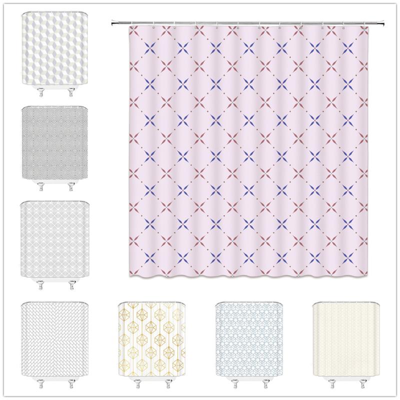 Simplicity Line Shower Curtains Geometric Patterns Solid Color Bathroom Decor Home Bathtub Waterproof Polyester Curtain Set
Simplicity Line Shower Curtains Geometric Patterns Solid Color Bathroom Decor Home Bathtub Waterproof Polyester Curtain Set