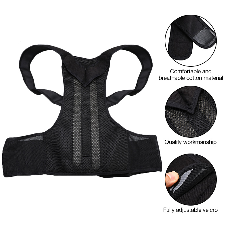 Orthosis Corset Back Brace Posture Correction Belt Orthopedic Posture Corset BackSupport Adjustable Shoulder Wrap, As pic
Orthosis Corset Back Brace Posture Correction Belt Orthopedic Posture Corset BackSupport Adjustable Shoulder Wrap, As pic