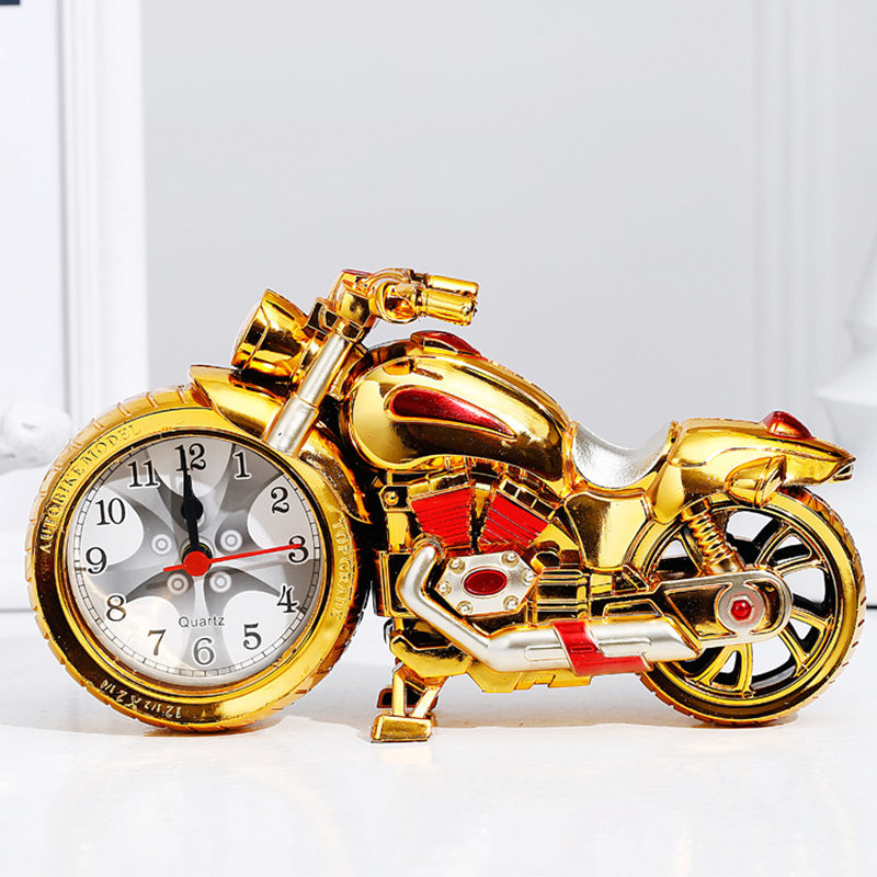 Hot Sale Retro Motorcycle Alarm Clock Shape Creative Retro Gifts Upscale Furnishings Boutique Home Decorate Cool Gift Clock
Hot Sale Retro Motorcycle Alarm Clock Shape Creative Retro Gifts Upscale Furnishings Boutique Home Decorate Cool Gift Clock