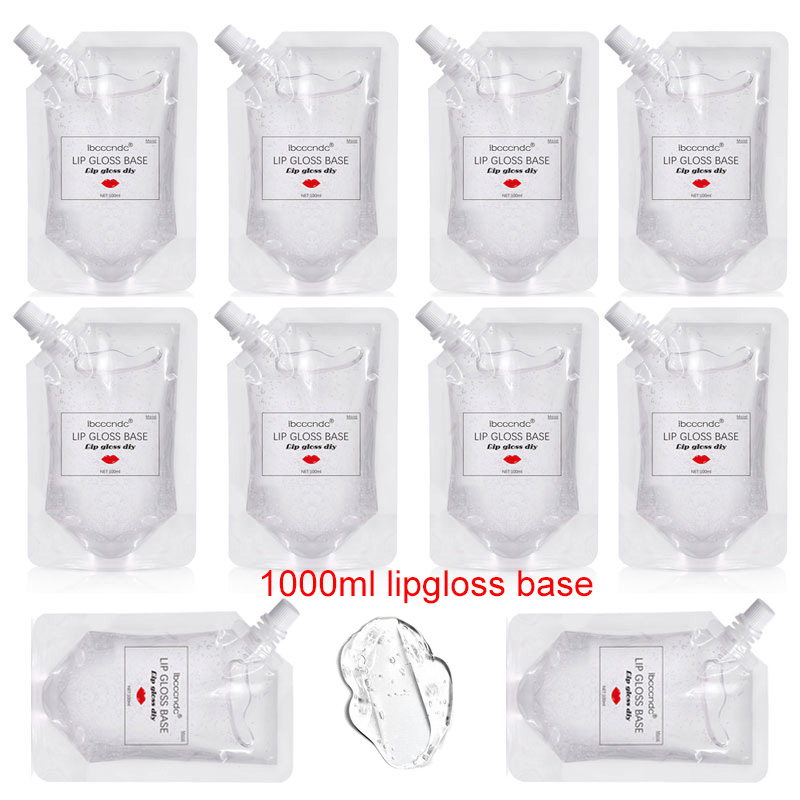 1000ml DIY Clear Lipgloss Nutritious Liquid Base Oil Moisturizing Non-stick Lipstick Long Lasting Glitter Material Gel Makeup
1000ml DIY Clear Lipgloss Nutritious Liquid Base Oil Moisturizing Non-stick Lipstick Long Lasting Glitter Material Gel Makeup
