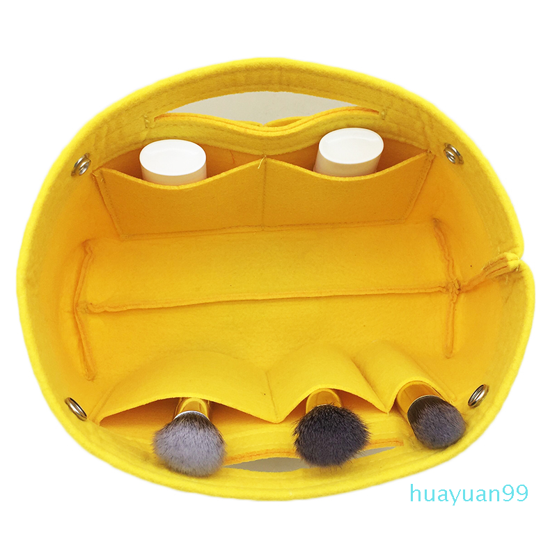 New-Cloth Inner Bags Clutch Handbag Daily Supplies Makeup Organizer Multi Pocket Shaper Luggage Bag Accessories