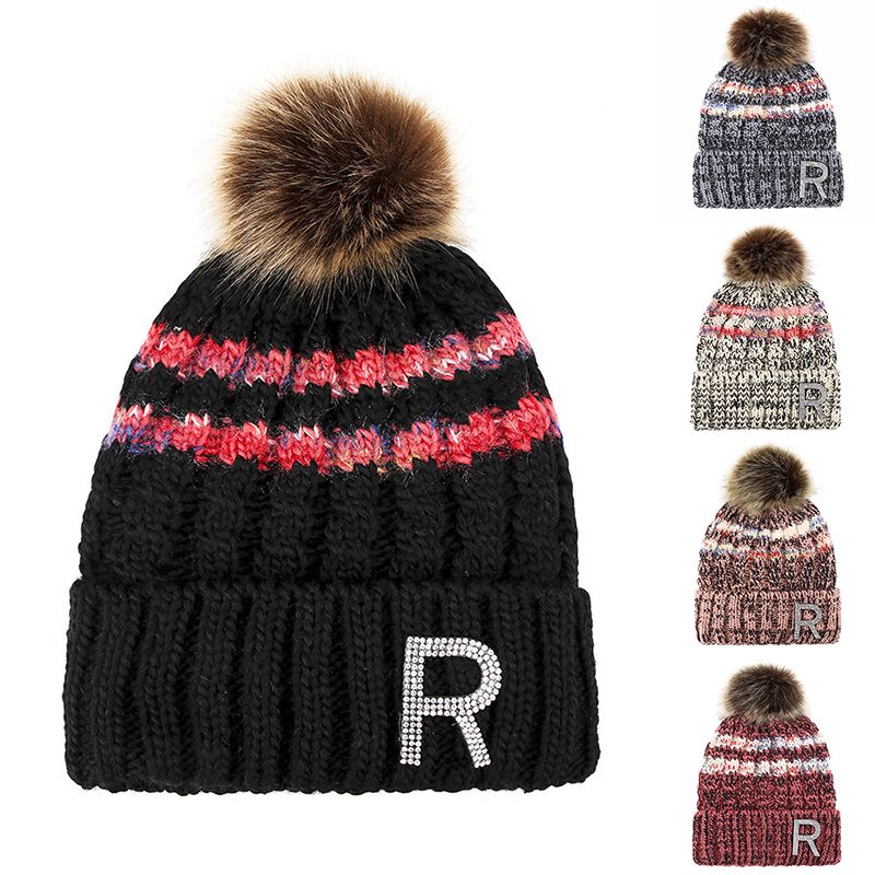 2020 New Fashion Women Winter Hats Patchwork Color Knitted Beanies Caps Hair Ball Thick Winter Warm Hat, Black
2020 New Fashion Women Winter Hats Patchwork Color Knitted Beanies Caps Hair Ball Thick Winter Warm Hat, Black