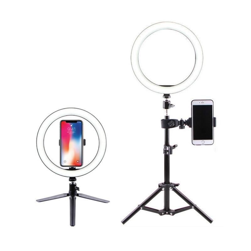 LED Selfie Ring Light Video Light With Stand, tripod ring lamp for phone, photographic ,make up ,etc
LED Selfie Ring Light Video Light With Stand, tripod ring lamp for phone, photographic ,make up ,etc