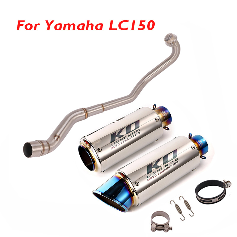LC150 Motorcycle Exhaust System Tip Escape Muffler Middle Mid Link Tube Connection for LC150
LC150 Motorcycle Exhaust System Tip Escape Muffler Middle Mid Link Tube Connection for LC150