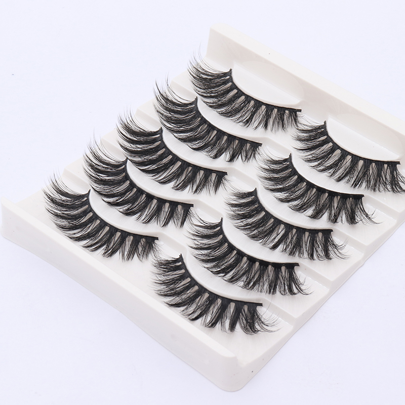 5 Pairs Luxurious Faux Mink Eyelashes 3D Natural Long Strip Lashes Silk Synthetic Super Soft Light Eyelash
5 Pairs Luxurious Faux Mink Eyelashes 3D Natural Long Strip Lashes Silk Synthetic Super Soft Light Eyelash