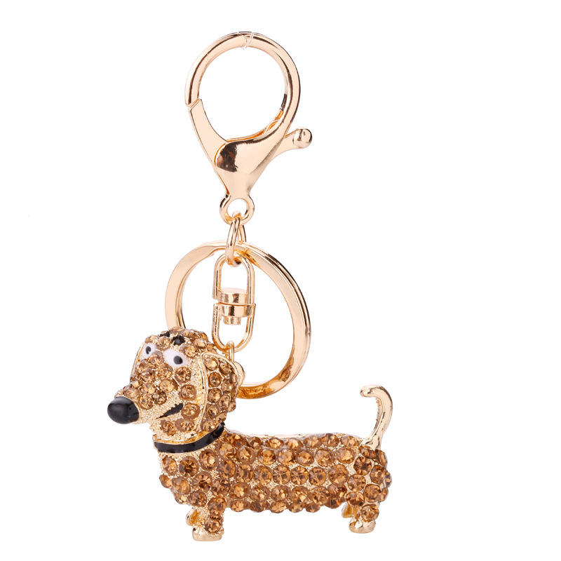 2020 Fashion Rhinestone Dog Dachshund Keychain Bag Charm Pendant Keys Holder Keyring Jewelry for Women Girl Keychain Car Jewelry
2020 Fashion Rhinestone Dog Dachshund Keychain Bag Charm Pendant Keys Holder Keyring Jewelry for Women Girl Keychain Car Jewelry