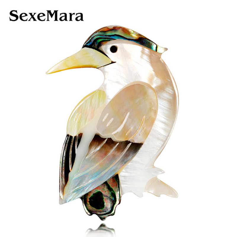 SexeMara Fashion Jewelry Accessories Brooch For Girl Vintage Bird Natural Shell Scarf Lapel Pin Badge Animals Brooches For Women
SexeMara Fashion Jewelry Accessories Brooch For Girl Vintage Bird Natural Shell Scarf Lapel Pin Badge Animals Brooches For Women