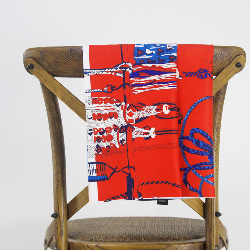 Retro Silk Twill Square Scarf Women Large Shawl Stole Hijab Soie Vintage Woman Print Scarfs 130 130cm Wholesale