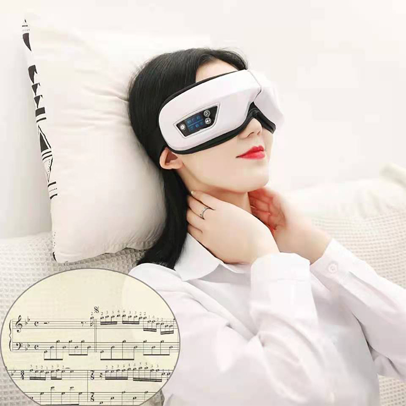 Smart sleep eye mask, rechargeable eye massager, hot compress, built-in music, portable protector
Smart sleep eye mask, rechargeable eye massager, hot compress, built-in music, portable protector