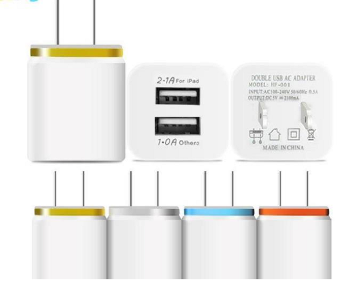 Metal Dual USB wall Charger Phone Charger US EU Plug 2.1A AC Power Adapter Wall Charger Plug 2 port for Ip
Metal Dual USB wall Charger Phone Charger US EU Plug 2.1A AC Power Adapter Wall Charger Plug 2 port for Ip