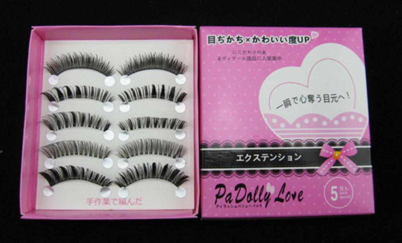 200set 5pair/set 5 style Lashes Black Natural Thick Eyelash Soft Long Handmade Makeup Fake Eye Lashes Extension fashion
200set 5pair/set 5 style Lashes Black Natural Thick Eyelash Soft Long Handmade Makeup Fake Eye Lashes Extension fashion