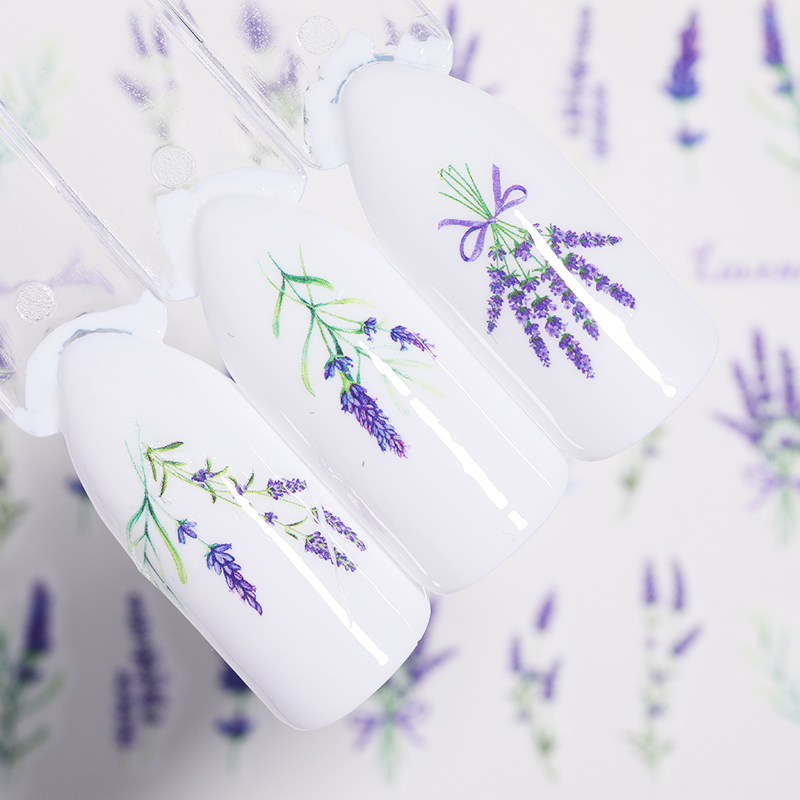 Cute Lavender Nail Stickers On Nails Purple Flower Blooming Water Transfer Nail Art Decals Decoration Manicure Shop Wholesale, As the picture
Cute Lavender Nail Stickers On Nails Purple Flower Blooming Water Transfer Nail Art Decals Decoration Manicure Shop Wholesale, As the picture