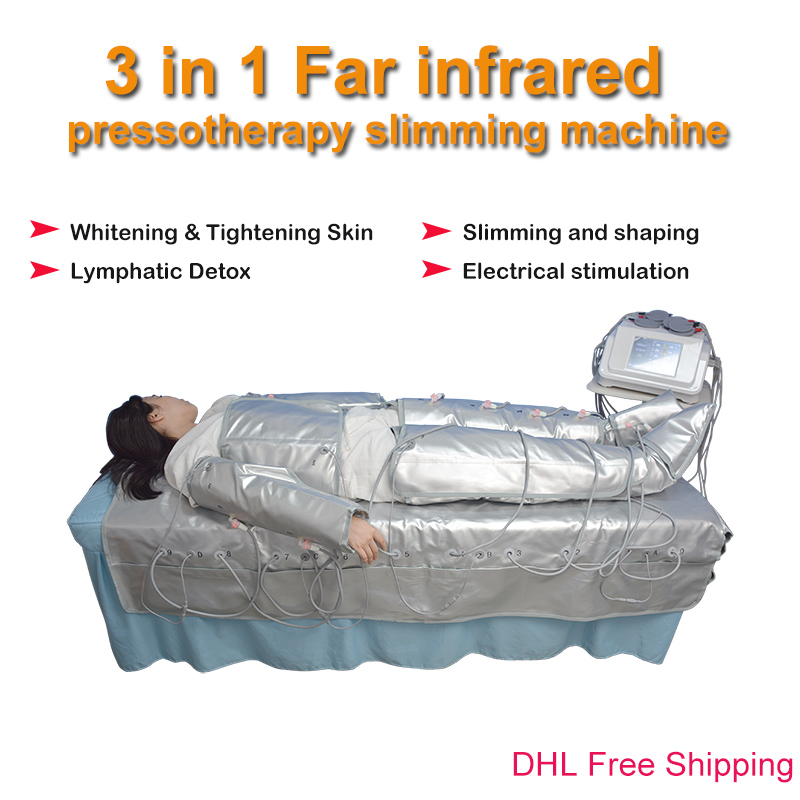 High quality 3 in 1 Infrared pressotherapy + EMS body slimming beauty device infrared sauna lymphatic drainage machine
High quality 3 in 1 Infrared pressotherapy + EMS body slimming beauty device infrared sauna lymphatic drainage machine