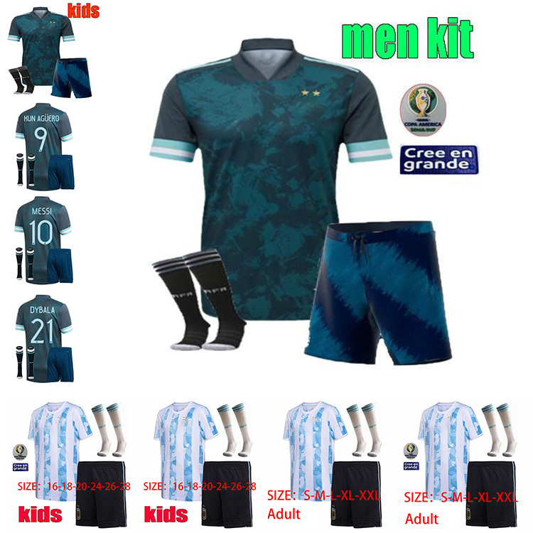 Find Similar Copa America 2020 2021 child Argentina soccer jersey kids KITS+socks 20 21 MESSI DYBALA MARADONA AGUERO DI MARIA HIGUAIN footb, Black
Find Similar Copa America 2020 2021 child Argentina soccer jersey kids KITS+socks 20 21 MESSI DYBALA MARADONA AGUERO DI MARIA HIGUAIN footb, Black