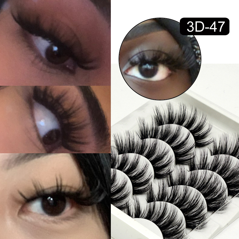 Faux Mink Eyelashes 5 Pairs False Lash Extension Natural Wispy Lashes For Make Up Beauty Tools Eyelash Extensions
Faux Mink Eyelashes 5 Pairs False Lash Extension Natural Wispy Lashes For Make Up Beauty Tools Eyelash Extensions