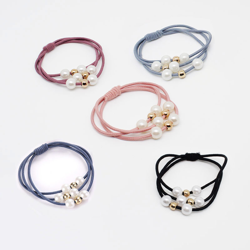 Hair Tie simple three layer temperament ins head rope female Morandi color Sen hair rope rubber bands with pearls hair band
Hair Tie simple three layer temperament ins head rope female Morandi color Sen hair rope rubber bands with pearls hair band