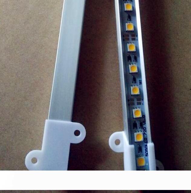 U V Shape 5050 0.5m LED Bar 12V Hard Rigid Strip Bar Light 36leds + Aluminium Alloy Shell Housing