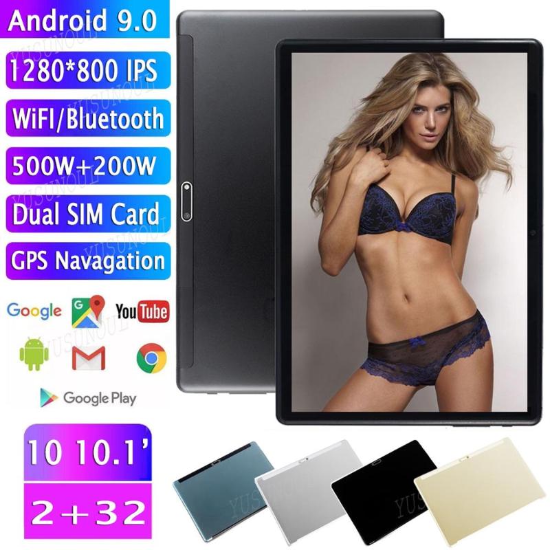 New Tablet Pc 10 inch Android 9.0 Tablets Quad Core Google Play 3g Phone Call GPS WiFi Bluetooth Tempered Glass 10.1 inch+Gifts, Black
New Tablet Pc 10 inch Android 9.0 Tablets Quad Core Google Play 3g Phone Call GPS WiFi Bluetooth Tempered Glass 10.1 inch+Gifts, Black