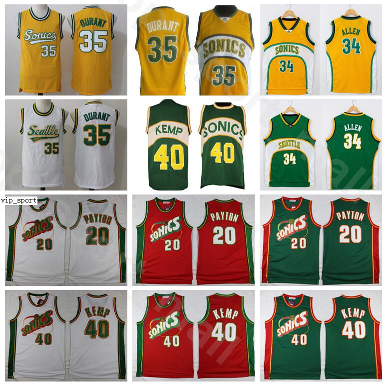 Men Basketball Shawn Kemp Jerseys Gary Payton Kevin Durant Ray Allen Stitched Green Yellow White Red Home Away Breathable Good Quality, 34 white
Men Basketball Shawn Kemp Jerseys Gary Payton Kevin Durant Ray Allen Stitched Green Yellow White Red Home Away Breathable Good Quality, 34 white