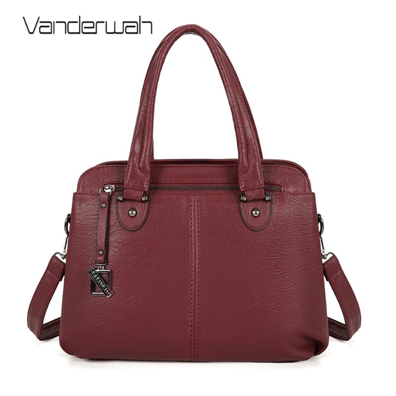 Designer Leather Women Handbags High Quality Business Style Vintage Shoulder Bag Large Capacity Crossbody Bags For Women Bolsas, Black
Designer Leather Women Handbags High Quality Business Style Vintage Shoulder Bag Large Capacity Crossbody Bags For Women Bolsas, Black