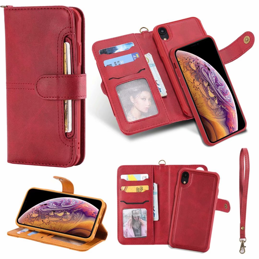 Flip Folio Case for iPhone XR XS Luxury Detachable Leather Wallet Phone Case Magnet Cover for iPhone 11 SE 2020 XS Max 7 8 Coque, Yellow
Flip Folio Case for iPhone XR XS Luxury Detachable Leather Wallet Phone Case Magnet Cover for iPhone 11 SE 2020 XS Max 7 8 Coque, Yellow