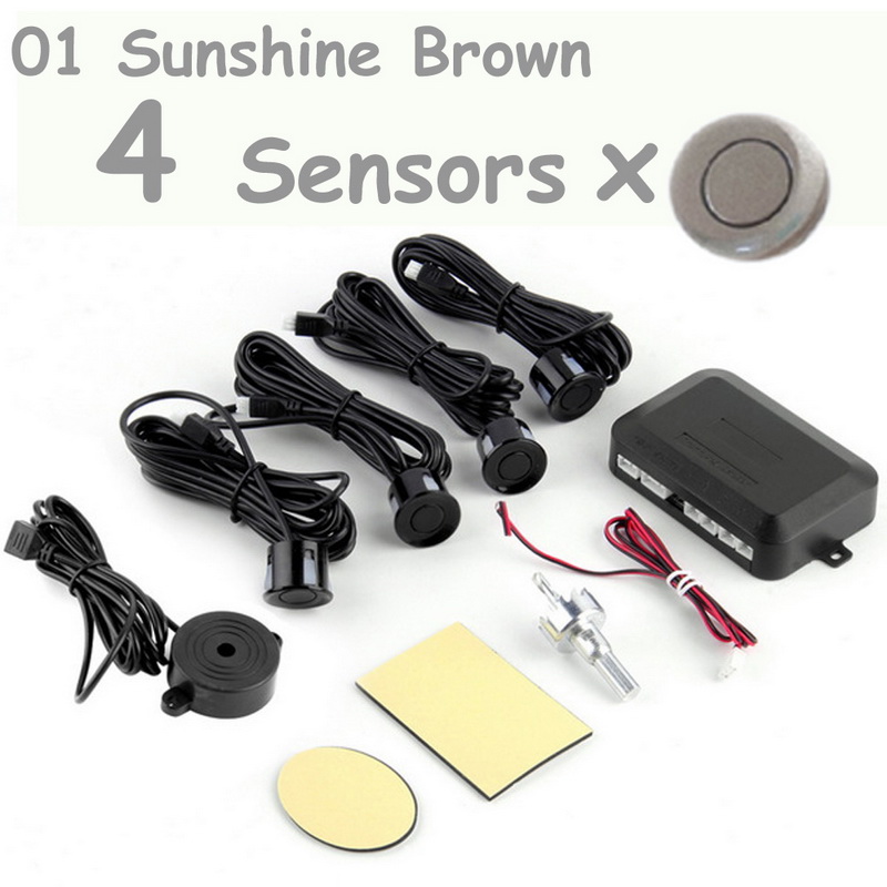 Car Parking Sensor Parktronics with 4PCS Black Silver White Black Blue Red 22MM Sensors Reverse Backup Radar Sound Buzzer Alarm
Car Parking Sensor Parktronics with 4PCS Black Silver White Black Blue Red 22MM Sensors Reverse Backup Radar Sound Buzzer Alarm