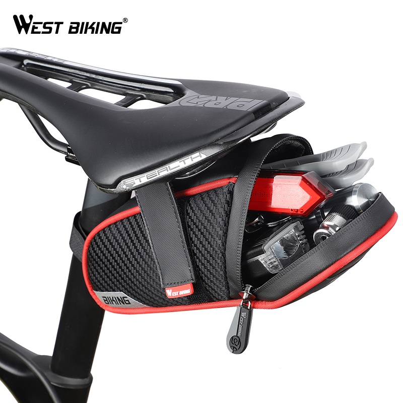 WEST BIKING Waterproof Bicycle Saddle Bag Reflective Bicycle Pannier Tail bags Cycling Bike Tube Rear Tail Seat post Bag
WEST BIKING Waterproof Bicycle Saddle Bag Reflective Bicycle Pannier Tail bags Cycling Bike Tube Rear Tail Seat post Bag