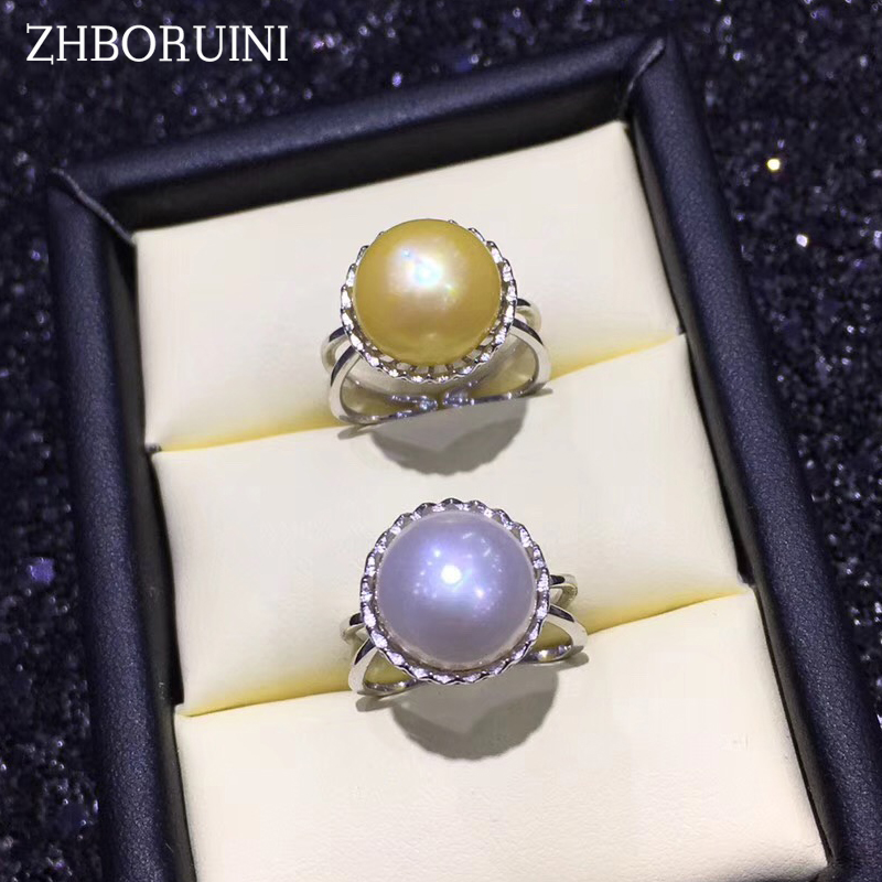 ZHBORUINI 2020 Fashion Pearl Ring Natural Freshwater Pearl 925 Sterling Silver Big Ring Jewelry For Women Drop Shipping
ZHBORUINI 2020 Fashion Pearl Ring Natural Freshwater Pearl 925 Sterling Silver Big Ring Jewelry For Women Drop Shipping