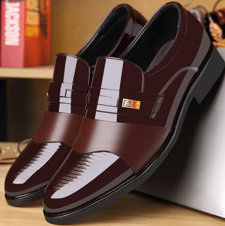 New men's business dress shoes men's shoes fashion lazy single men dress zapatos de hombre men leather, 01
New men's business dress shoes men's shoes fashion lazy single men dress zapatos de hombre men leather, 01