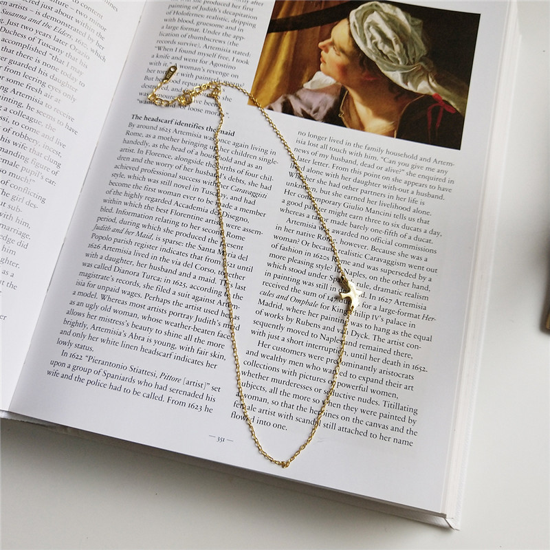 INZATT Real 925 Sterling Silver Cute Bird Animal Choker Necklace Boho FINE Jewelry For Women Party Trendy Accessories Gift LJ200831