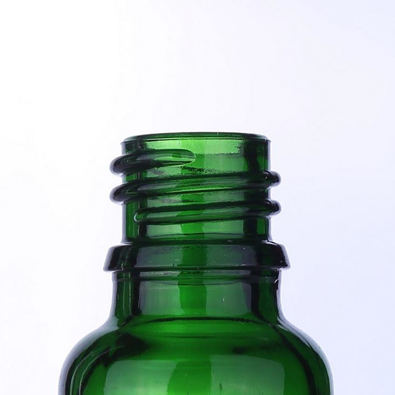 Storage Bottles & Jars 30ml Green Glass Dropper Bottle 1OZ Pump Lotion Essential Oil Perfume Spray Color