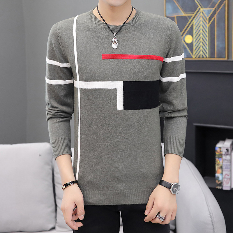 Fashion Mens 2020 Clothes New Sweater Men Casual Knitting Sweaters Pullover Stripes Pullovers Mens Sweaters, As picture
Fashion Mens 2020 Clothes New Sweater Men Casual Knitting Sweaters Pullover Stripes Pullovers Mens Sweaters, As picture