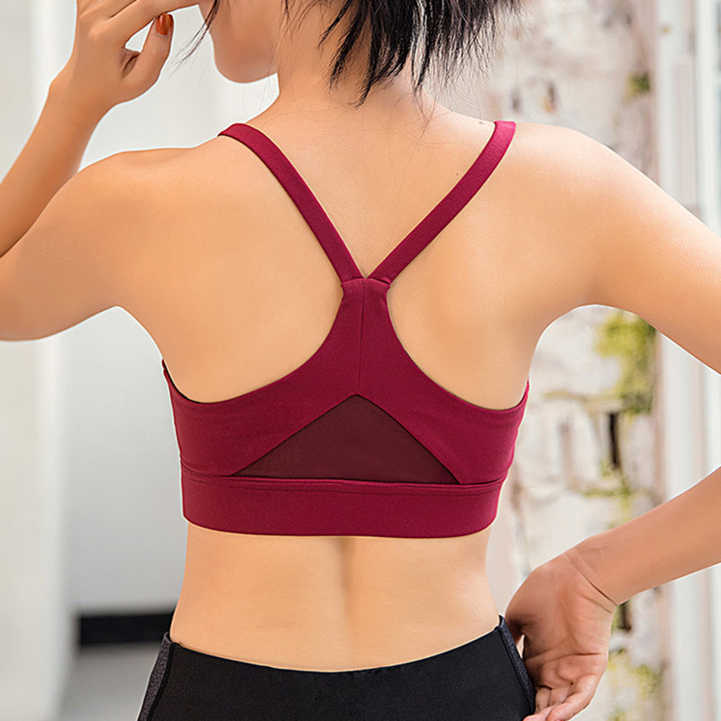 Women Fitness Bra Wireless Shockproof Quick Dry Push Up Yoga Lifting Bra THJ99, White
Women Fitness Bra Wireless Shockproof Quick Dry Push Up Yoga Lifting Bra THJ99, White