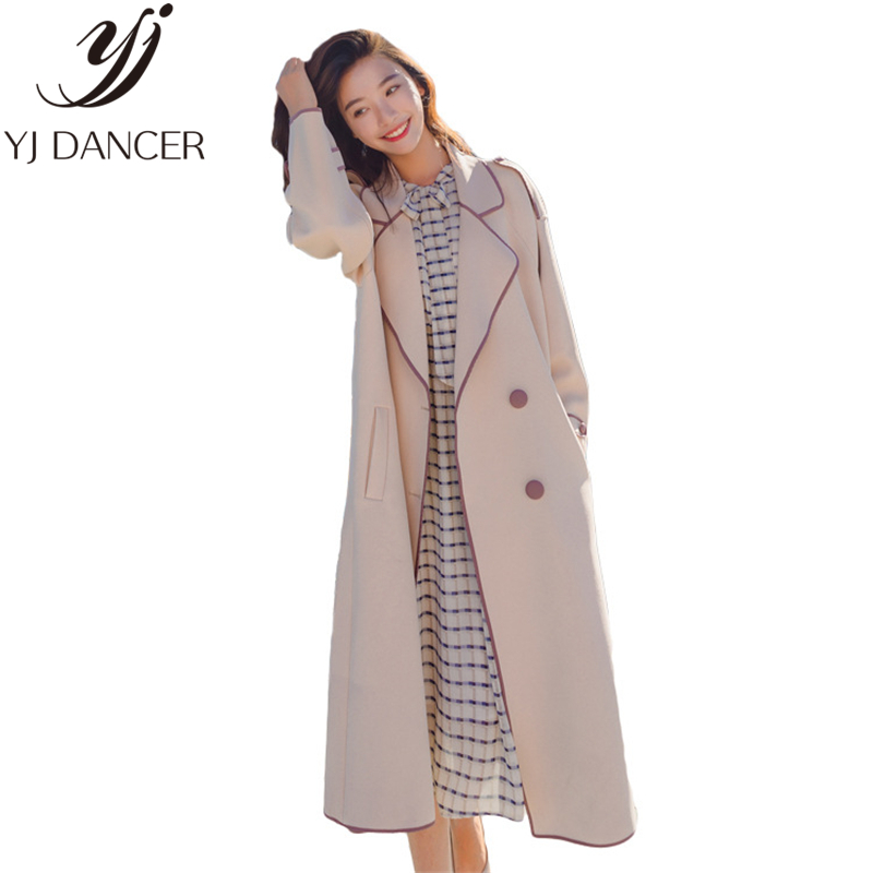 2020 Spring Autumn New Plus Size Fashion Women Loose size Solid color Long section lapel Windbreaker Female Coat Ljj0124, Blue
2020 Spring Autumn New Plus Size Fashion Women Loose size Solid color Long section lapel Windbreaker Female Coat Ljj0124, Blue