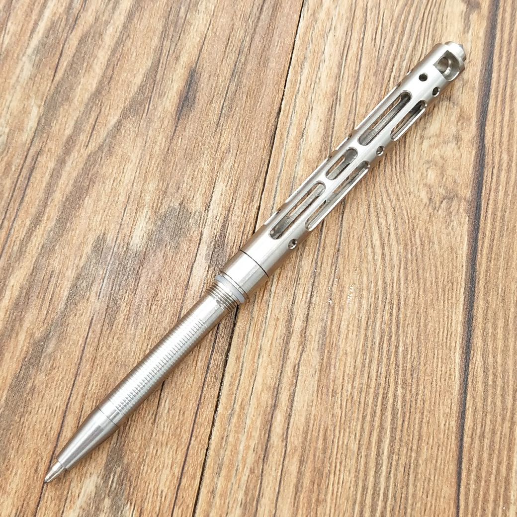 EDC Mini Self Defense Titanium Alloy TC4 Ti Tactical Pen Outdoor Camping Survival P-76 Glass breaker
EDC Mini Self Defense Titanium Alloy TC4 Ti Tactical Pen Outdoor Camping Survival P-76 Glass breaker