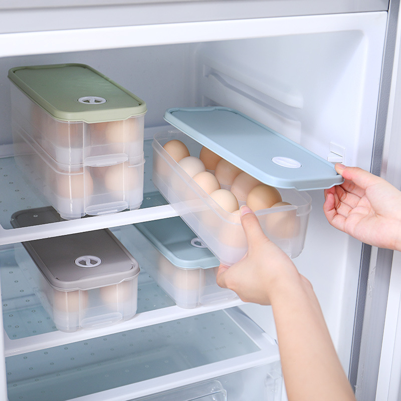 Refrigerator Egg Storage Box Egg Box Home Kitchen Compartment Single Layer Transparent with Lid Storage
Refrigerator Egg Storage Box Egg Box Home Kitchen Compartment Single Layer Transparent with Lid Storage