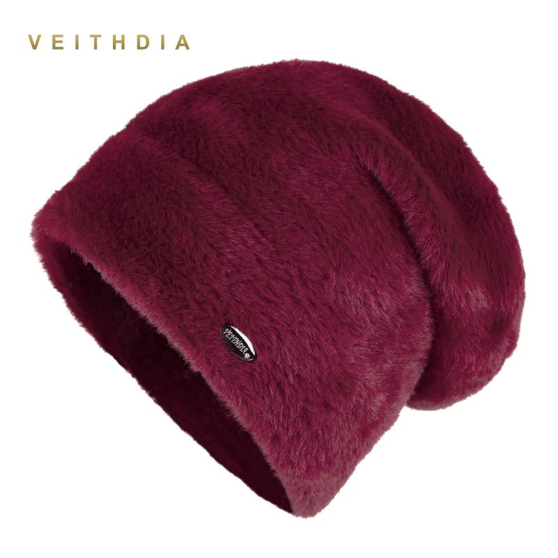 High Quality Women Winter Hats Fashion velvet Knitted Like Hat Female Girl Double thickening Beanies, Black
High Quality Women Winter Hats Fashion velvet Knitted Like Hat Female Girl Double thickening Beanies, Black