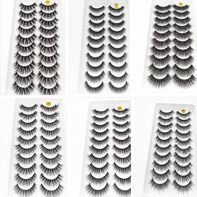 all kinds of 10 pairs pure handmade natural long 3d mink eyelashes for creating attractive eye makeup
all kinds of 10 pairs pure handmade natural long 3d mink eyelashes for creating attractive eye makeup