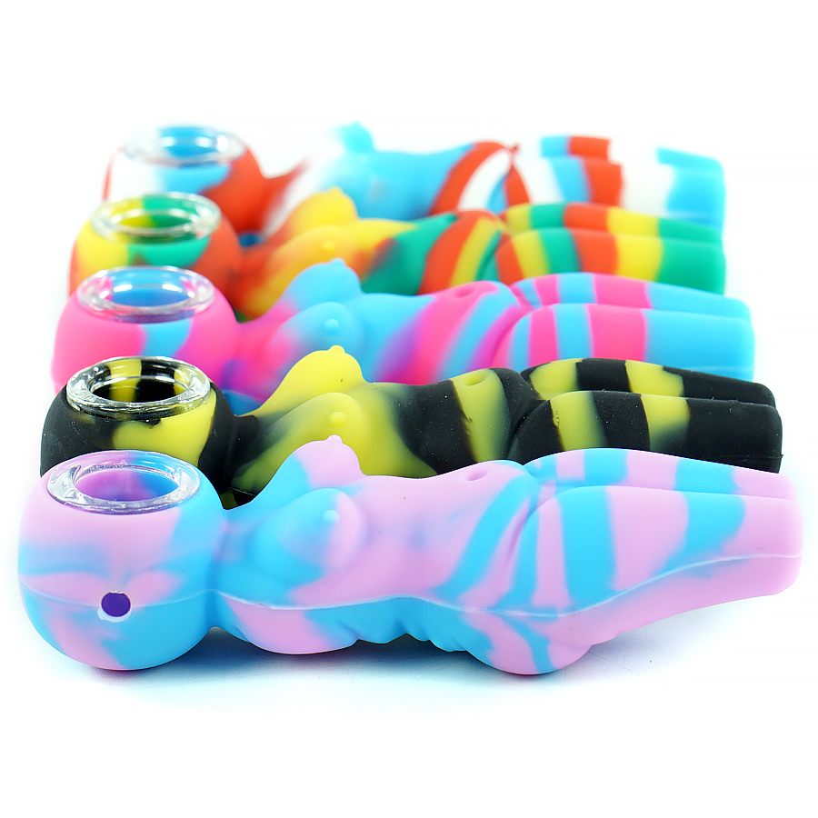 DHL shipping Hand pipe Sexy woman smoking pipe Silicone Dab Rig Glass Bong Recycler Water Pipes Oil Rigs portable unbreakable 4.1 inch
DHL shipping Hand pipe Sexy woman smoking pipe Silicone Dab Rig Glass Bong Recycler Water Pipes Oil Rigs portable unbreakable 4.1 inch