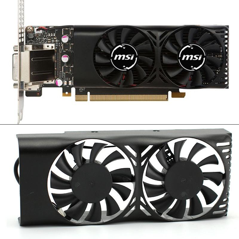 HA5510M12F-Z 0.20A 2Pin GTX1050 Ti GPU Cooler Fan For MSI Geforce GTX 1050 2GT LP GTX 1050Ti 4GT LPV1 Graphic Card Cooling fan
HA5510M12F-Z 0.20A 2Pin GTX1050 Ti GPU Cooler Fan For MSI Geforce GTX 1050 2GT LP GTX 1050Ti 4GT LPV1 Graphic Card Cooling fan