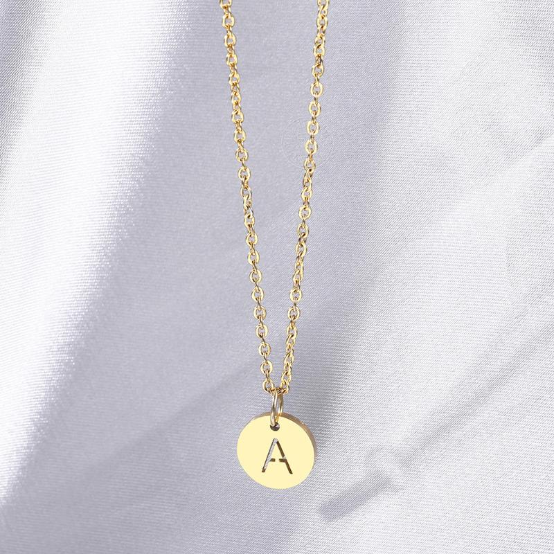 Choker Necklace for Women Girls 1.5mm A-Z 26 Letters Initial Stainless Steel Rolo Cable Chain 18inch Extension Link DN170A
Choker Necklace for Women Girls 1.5mm A-Z 26 Letters Initial Stainless Steel Rolo Cable Chain 18inch Extension Link DN170A