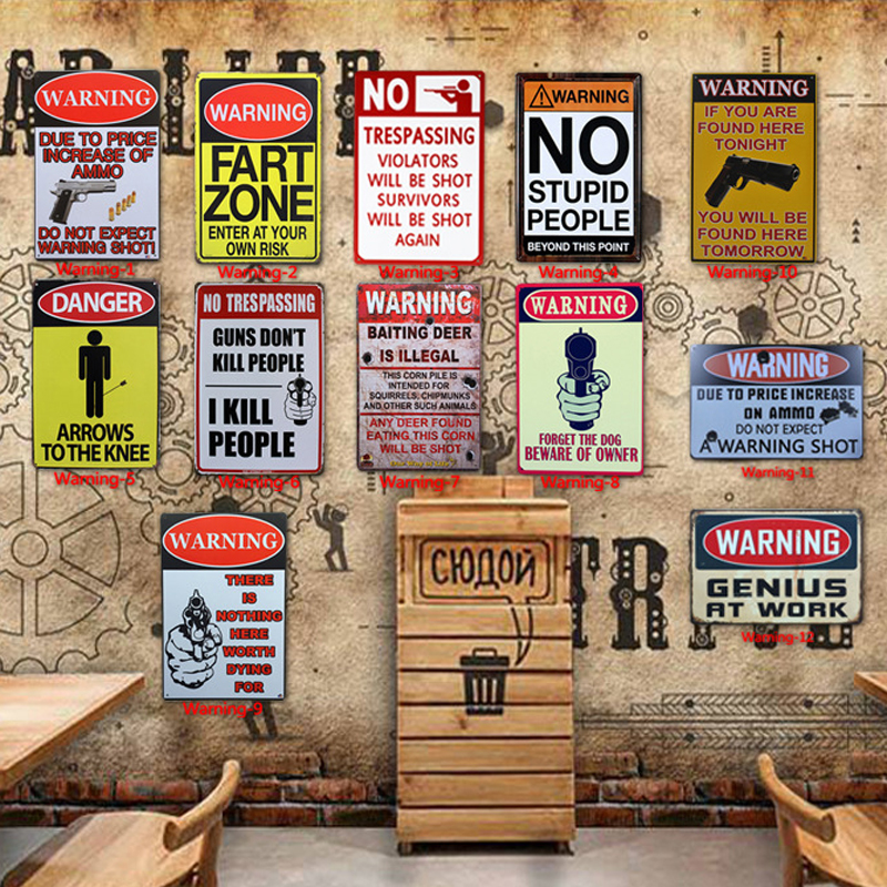 12 Styles Warning Tin Painting Toilet Kitchen Decor Poster Bar Pub Cafe Warning Retro Metal Sign Home Restaurant Vintage Tin Sign TQQ BH2209
12 Styles Warning Tin Painting Toilet Kitchen Decor Poster Bar Pub Cafe Warning Retro Metal Sign Home Restaurant Vintage Tin Sign TQQ BH2209