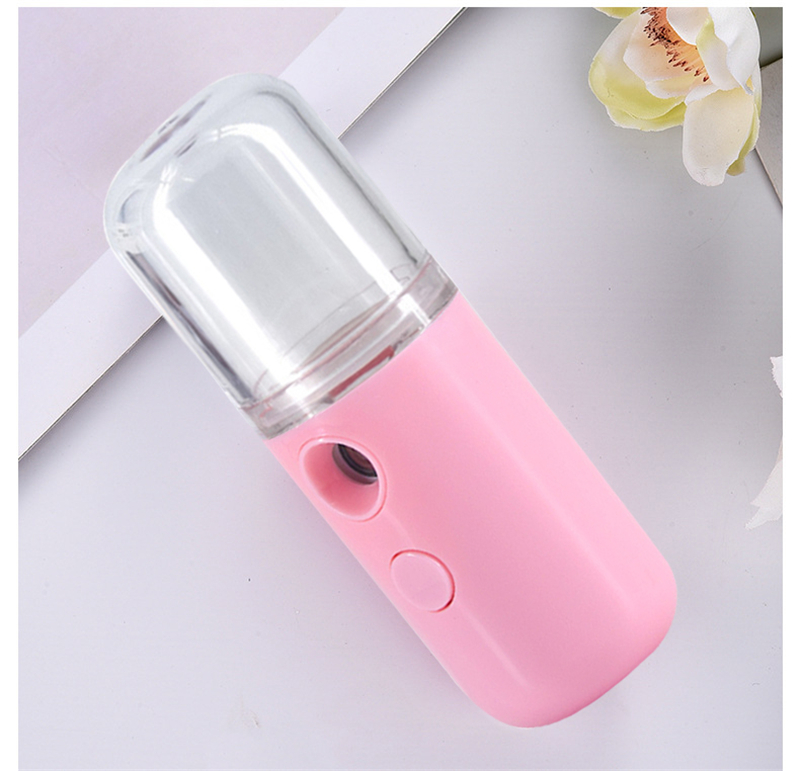 Portable Hydrating Sprayer Beauty Spray Apparatus Humidifier Rechargeable Nano Spray Hydrating Apparatus Cold Spray Apparatus With Package